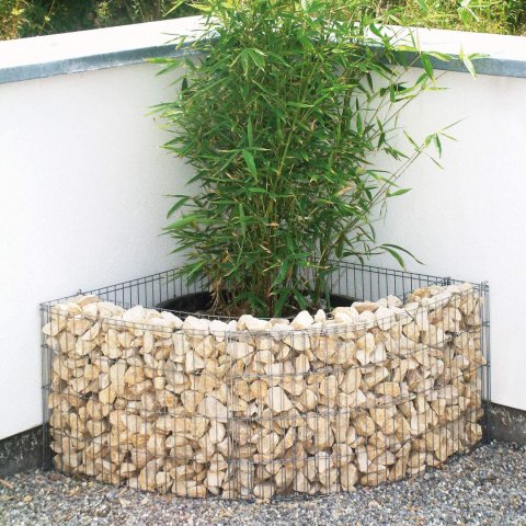 Donica narożna gabion Donica narożna gabion