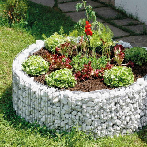 Donica okrągła gabion Donica okrągła gabion