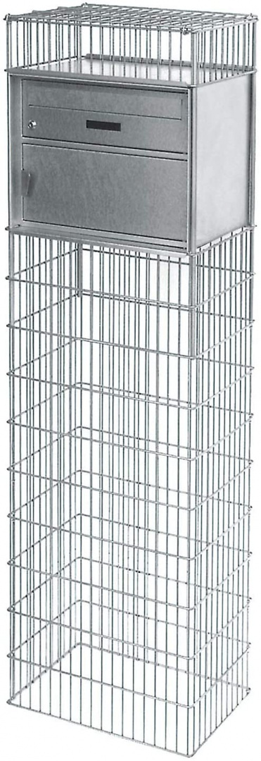 Skrzynka pocztowa gabion Skrzynka pocztowa gabion