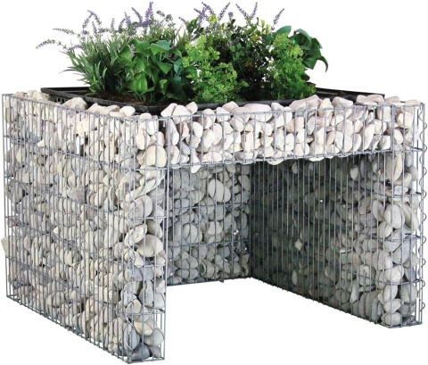 Garaż duży gabion dla robota koszącego Garaż duży gabion dla robota koszącego